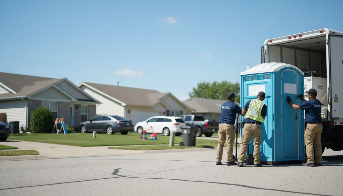 Standard Porta Potty Rentals in State Line, IN near me